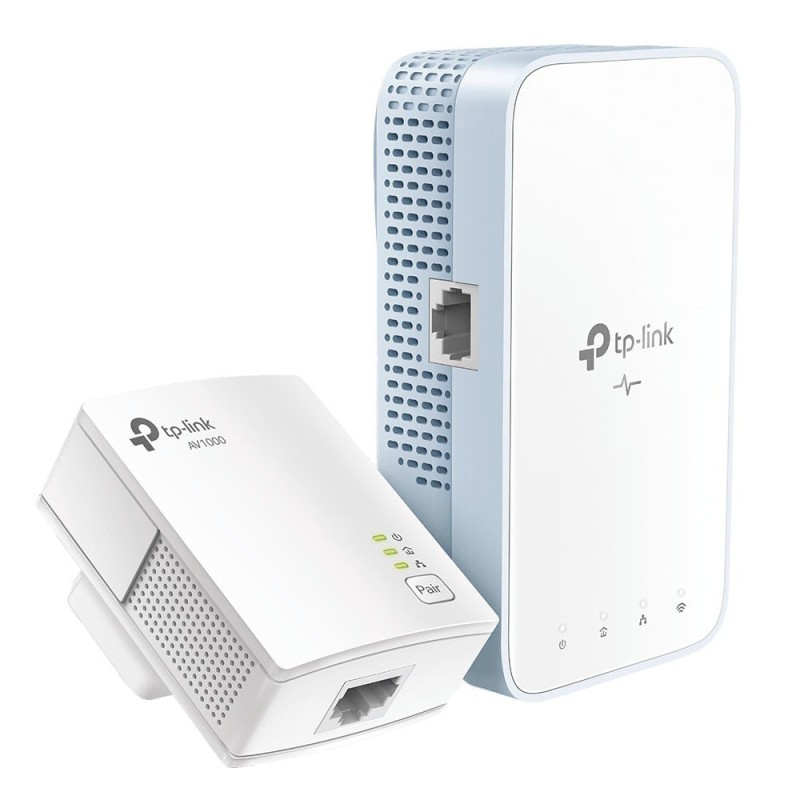 TP-Link TL-WPA7517 KIT V2 Wi-Fi Kit Powerline-adaptersæt TP-Link TL-WPA7517 KIT V2 Wi-Fi Kit Powerline-adaptersæt